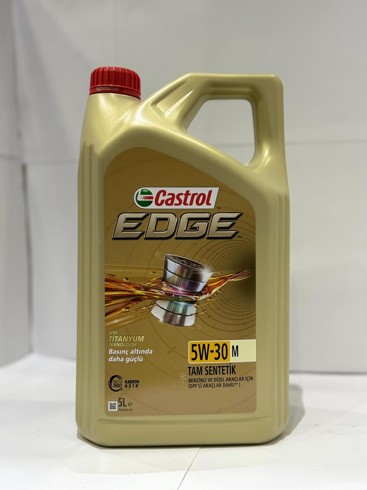 Castrol Edge 5W30 5 Lt Yağ