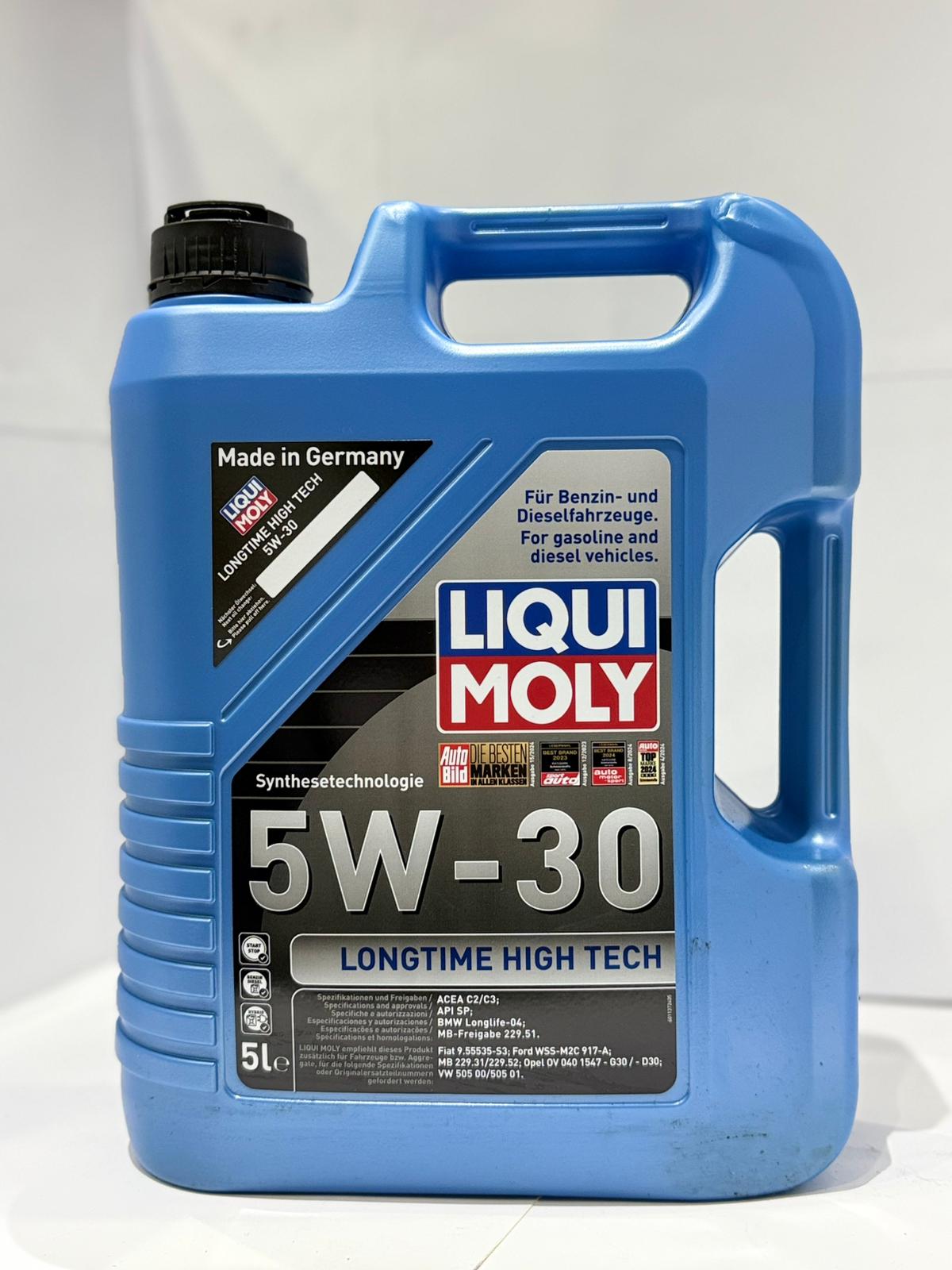 Liqui Moly Longtime Hightech 5W30 5Lt Yağ