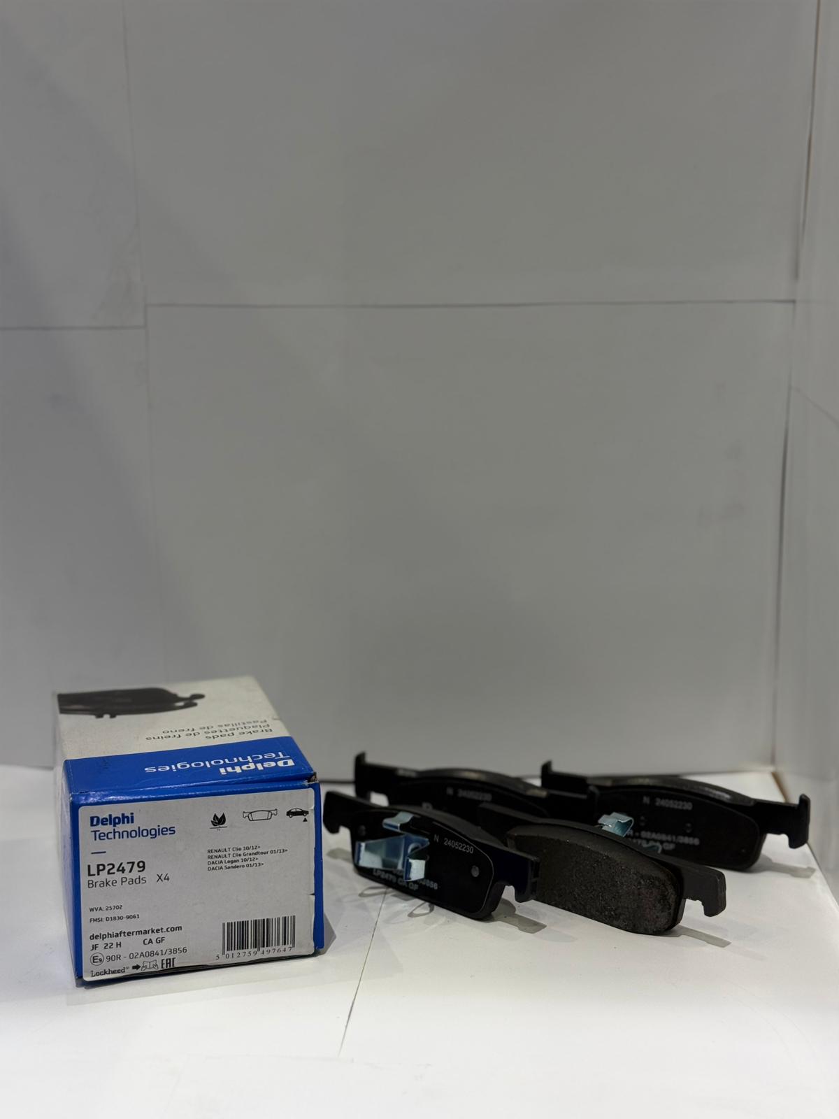 Delphi Ön Fren Balatası Clio 4