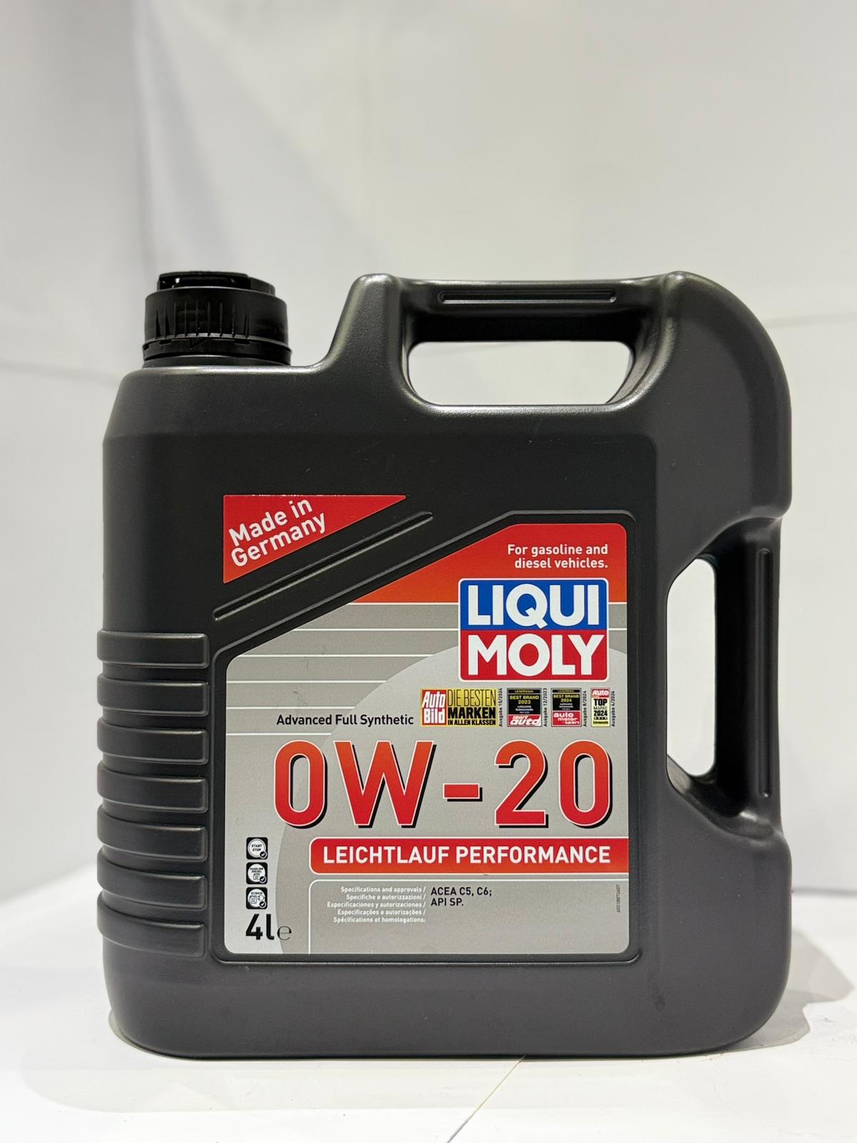 Liqui Moly 0W20 4Lt Yağ
